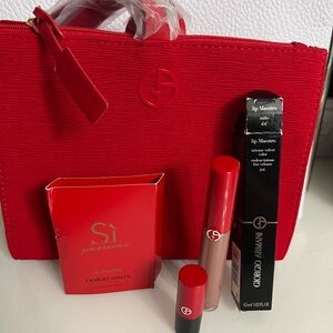 New Red makeup bag bundle